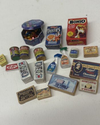 1:12th Scale Dolls House Miniatures - Grocery Food Bundle GF03