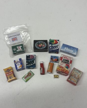 1:12th Scale Dolls House Miniatures - Grocery Food Bundle GF05