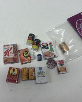 1:12th Scale Dolls House Miniatures - Grocery Food Bundle GF10