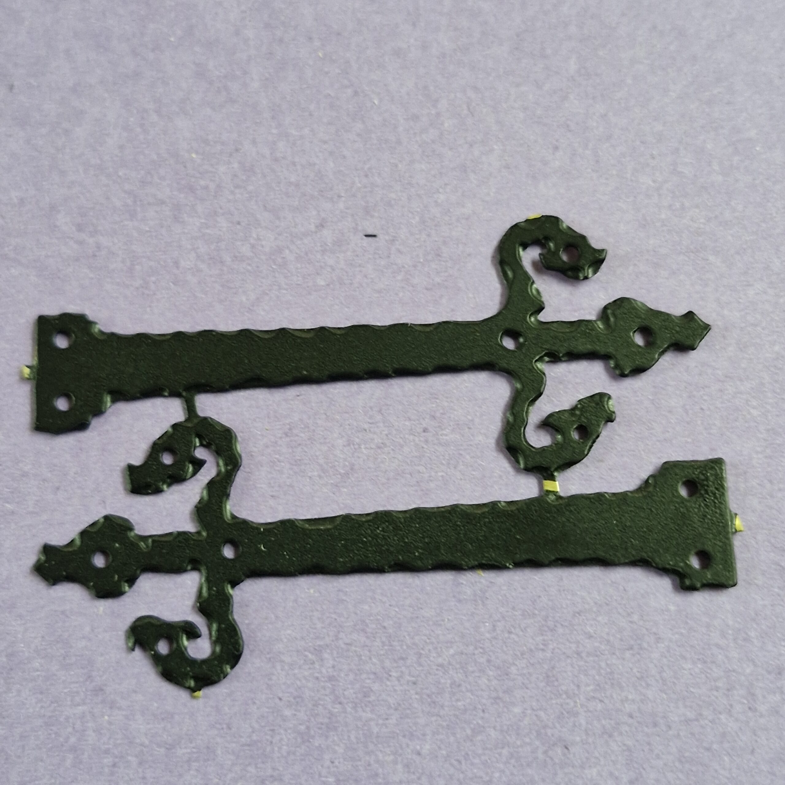 12th scale False door hinges by Ironworks & Black Country Miniatures IRTH2