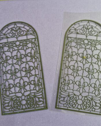 12th scale  Fine Brass Sheet  Lead Light windows      by Ironwork    IRLW1
