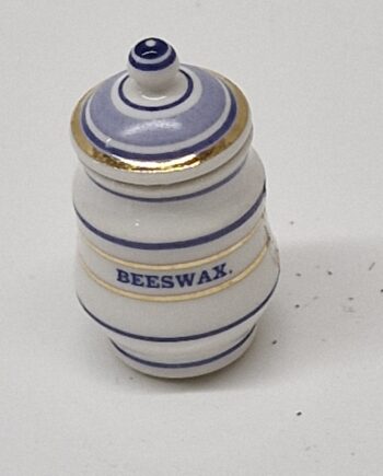 12th scale Terry Curran Miniature Ceramic  Jar     T3