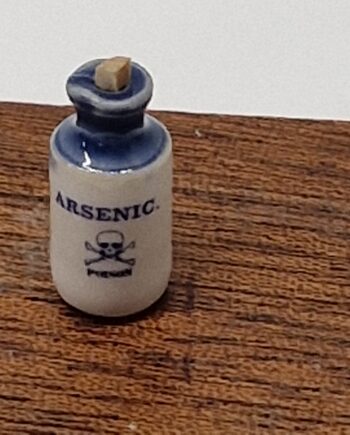 12th scale Terry Curran Ceramic miniature Jar    T12