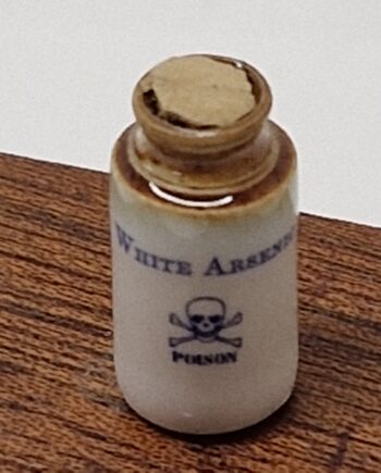 12th scale Terry Curran Ceramic miniature Jar   T15