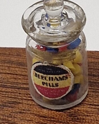 12th scale   Glass Jar    British made     T17