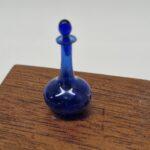 1/12th scale Dolls House Miniatures: 'Bristol Blue' Glass Decanter, TF08