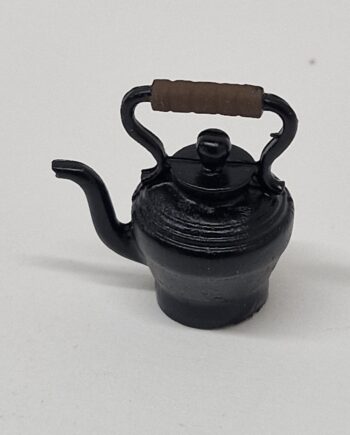 12th scale  Black Metal Kettle    by Sussex Crafts         KS323