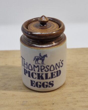 1/12th Scale Terry Curran  Thompsons pickled Eggs  Ceramic Pot  TG20
