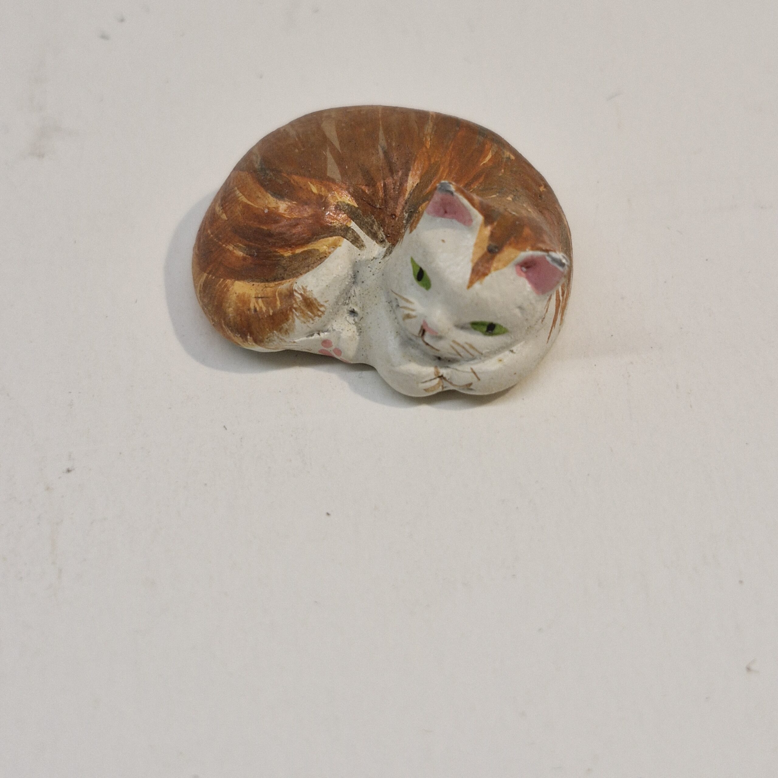 1/12th Scale Dolls House Miniature Cat Metal TG32