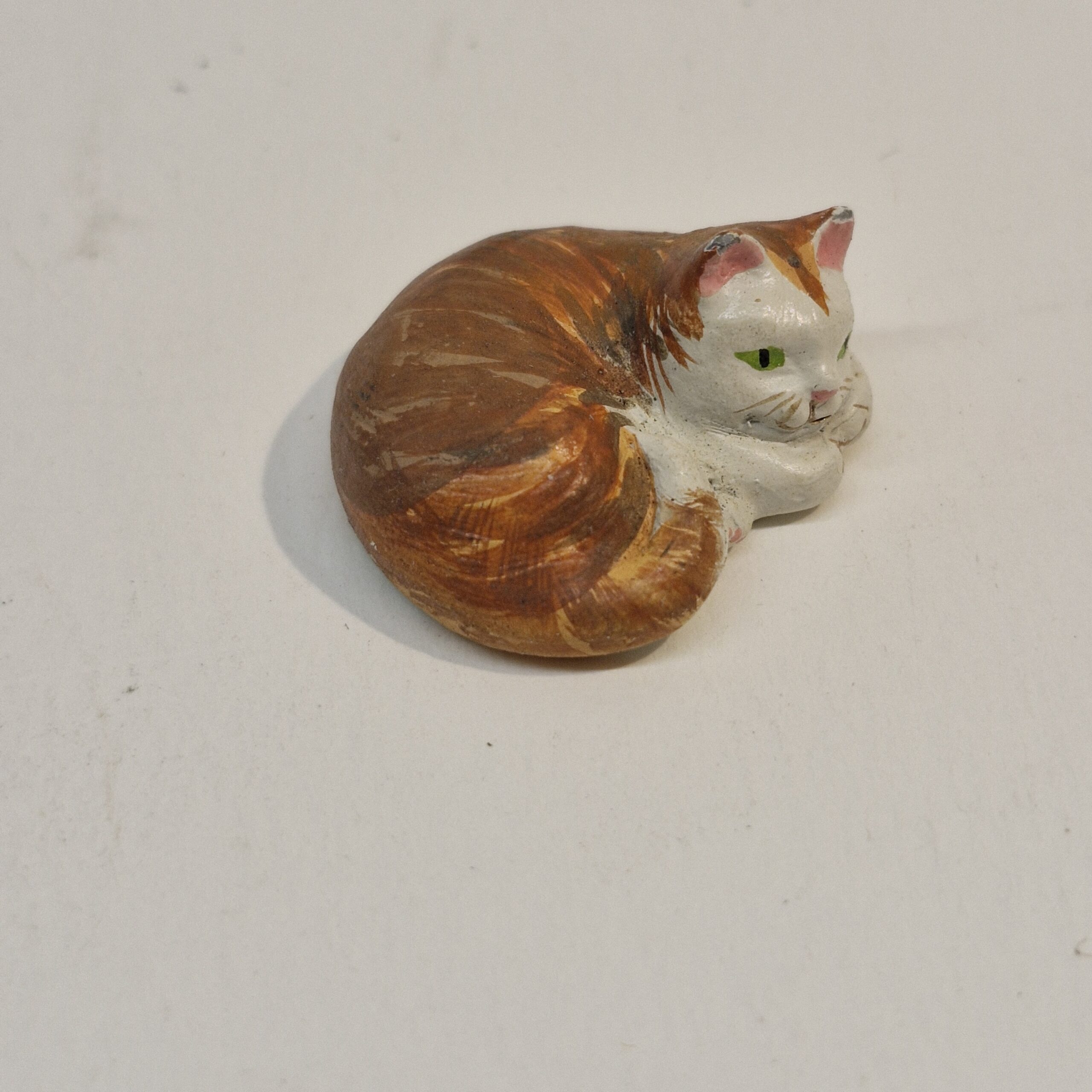 1/12th Scale Dolls House Miniature Cat Metal TG32