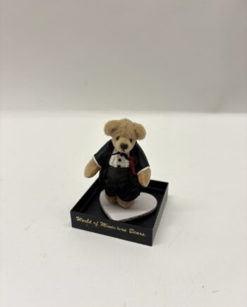 1:12th Dolls House Teddy Bear, 'JIm The Groom' Teddy from 1997, TE01