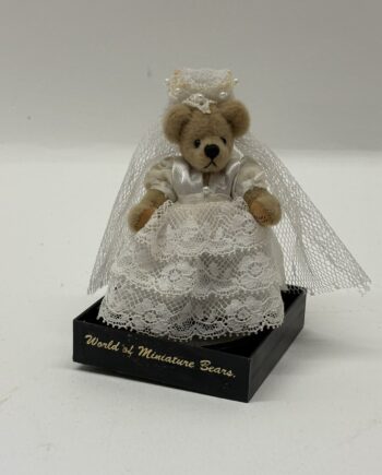 1:12th Dolls House Teddy Bear, 'June' Teddy from 1997, TE02