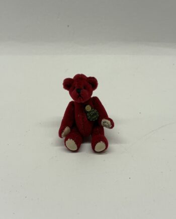 1:12th Dolls House Teddy Bear, Original Herman Red Teddy, TE19