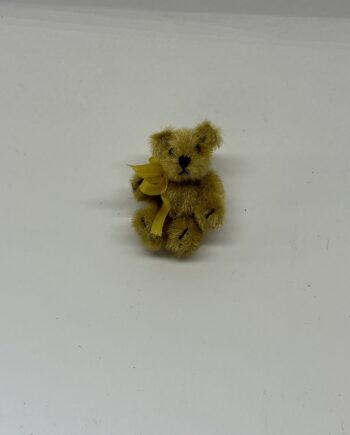 1:12th Dolls House Teddy Bear, Golden Bear, TE25