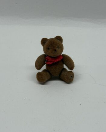 1:12th Dolls House Teddy Bear, Brown Bear, TE34