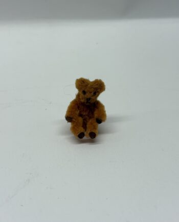 1:12th Dolls House Teddy Bear, Orange Teddy, TE57