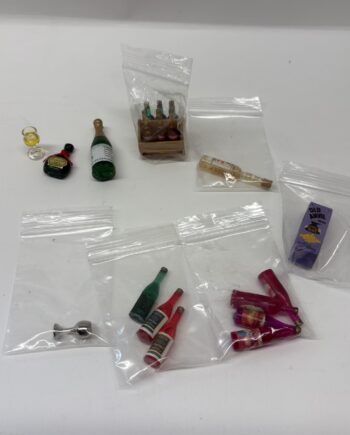 1:12th Scale Dolls House Miniatures - Bar Drinks Bundle, OFL01