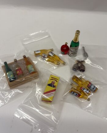 1:12th Scale Dolls House Miniatures - Bar Drinks Bundle, OFL06