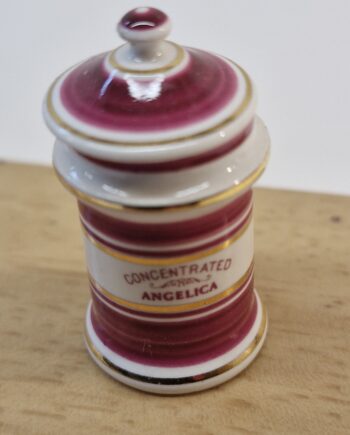 1:12th scale Miniature, Signed Terry Curran Ceramic Jar, T69