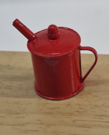 12th scale Dolls House Miniature Round Petrol Can    RC34