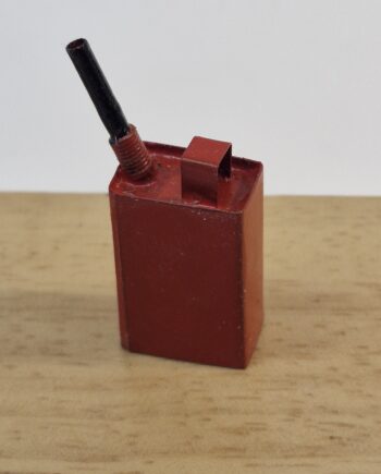 12th scale Dolls House Miniature Red Oil  Can    RC35