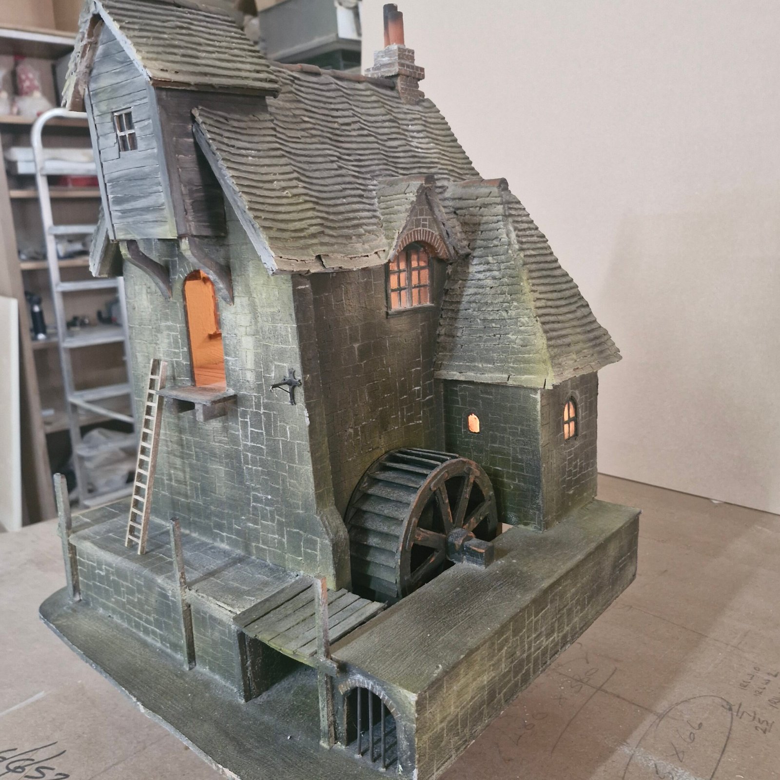 24th scale Mill by Vic Newey Rare highly collectable VN102