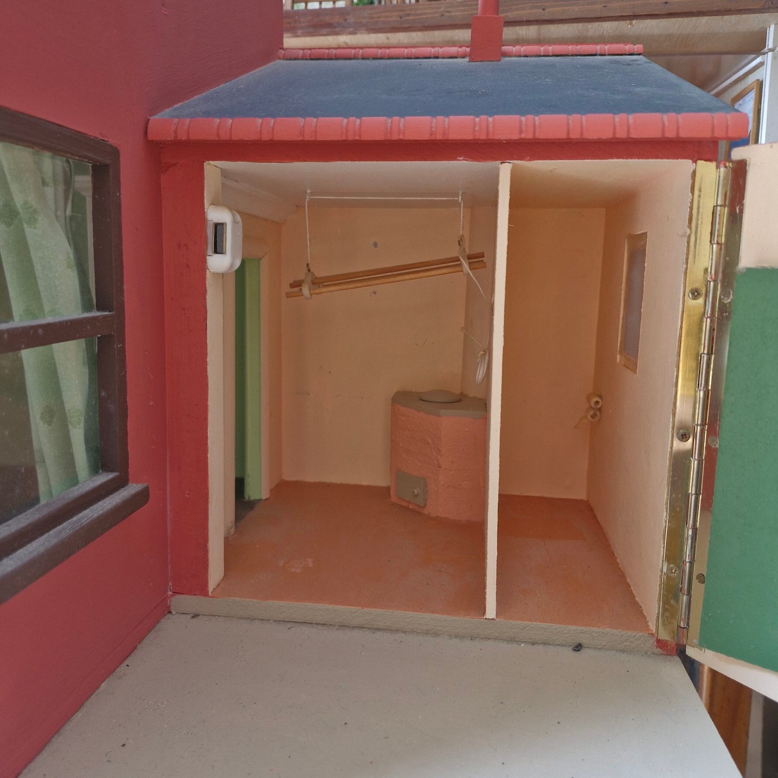 1:12 6 rooms 3 Dimensional Terrace House Ready made HN303