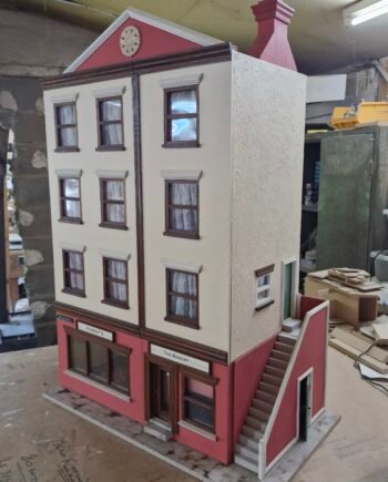 1:12 Scale  Double shop with rooms above  Ready made  Decorated  HN308