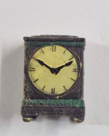 Doll House 12th scale Georgian Mantle Clock, VIN93