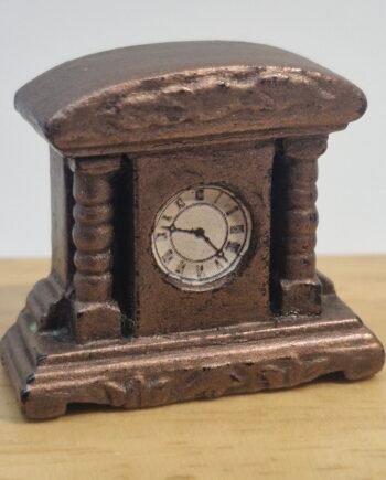 12th scale Dolls House Large Mantle Clock   VF20