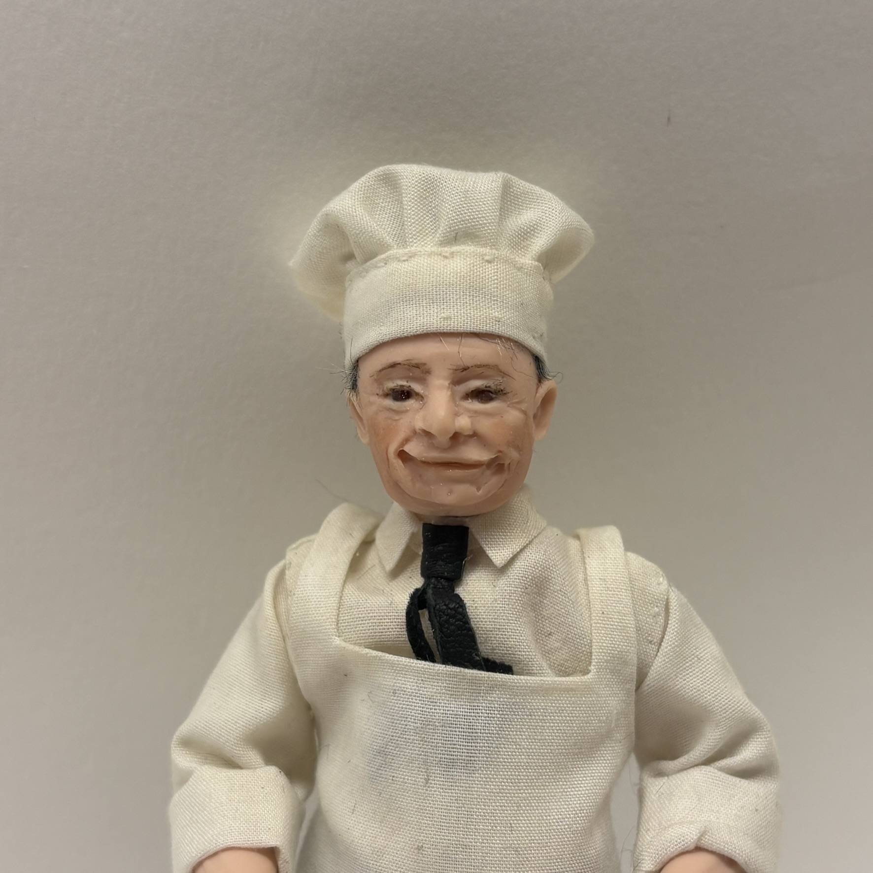 1:12th scale Dolls House- Baker Man Doll, VEF01