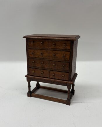 1:12th scale Dolls House Furniture- Chest of Drawers, VEF10