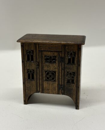 1:12th scale Dolls House Furniture- Tudor Armoire, VEF11