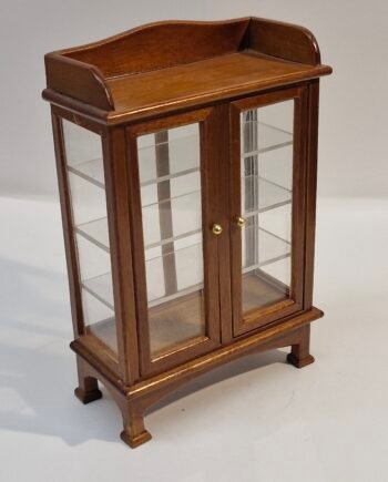 1:12th scale Dolls House, Glazed Display Cabinet     by  Glenowen  VEF83