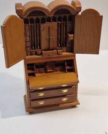 1:12th scale Dolls House, Writing Bureau Cabinet    by  Glenowen  VEF84