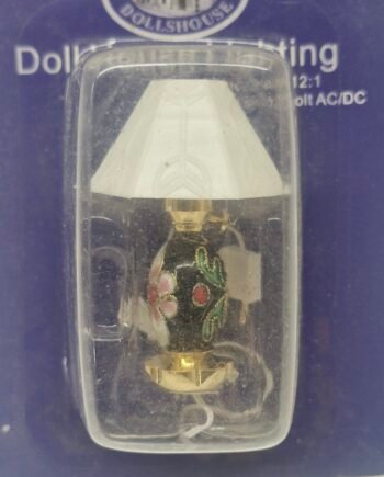 1/12 Dolls House Light   Table Lamp    - Wired  DE114