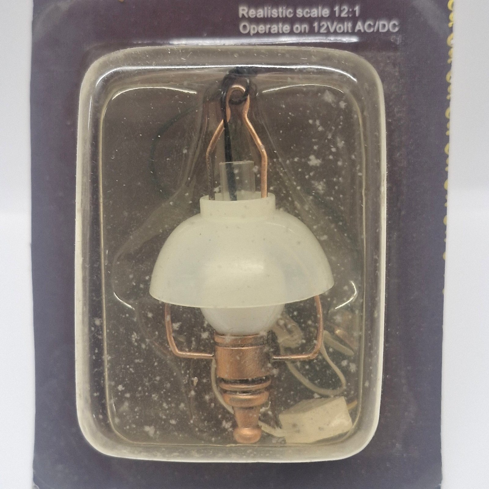 1/12 Dolls House Light Hanging Oil Type Ceiling Light - Wired LT5013