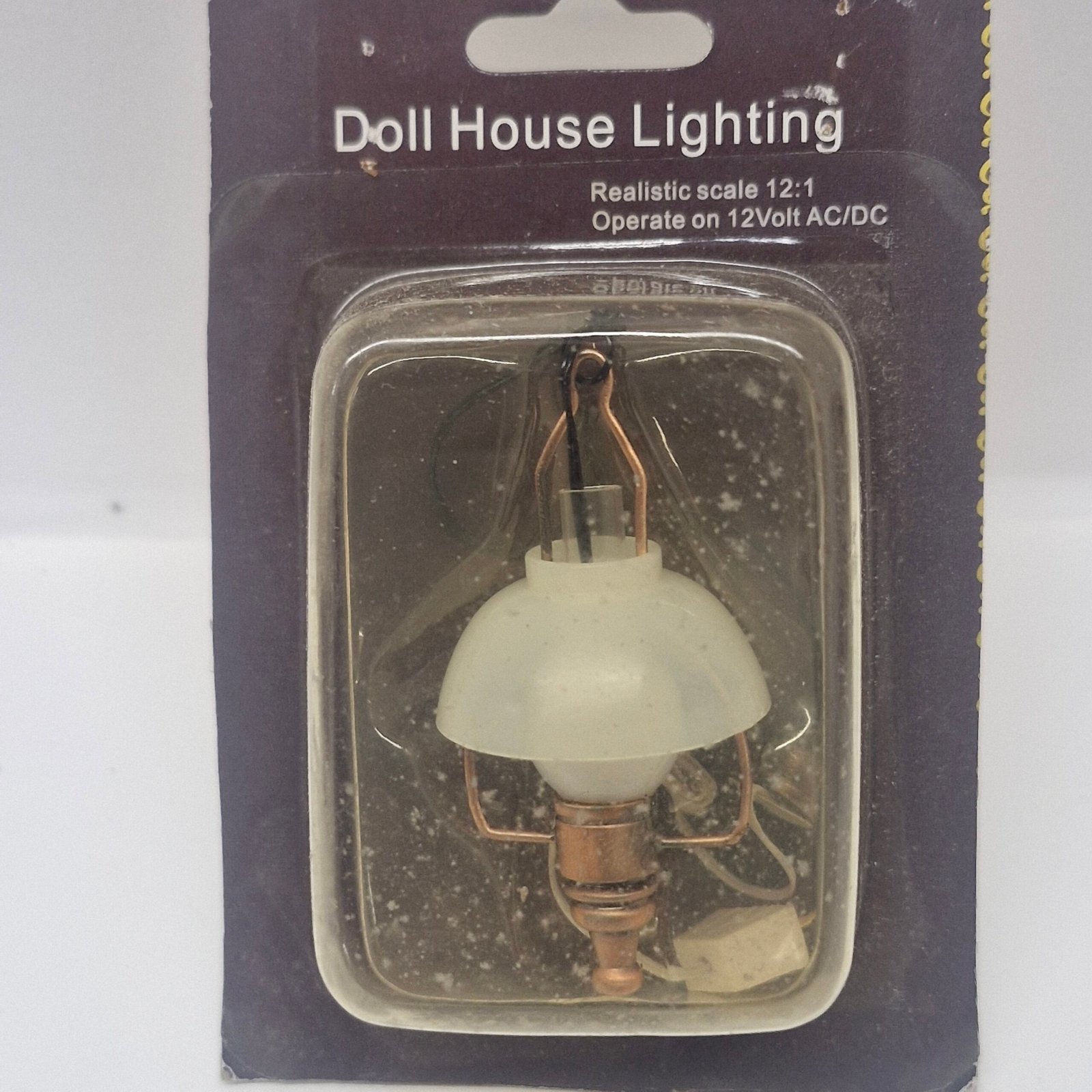 1/12 Dolls House Light Hanging Oil Type Ceiling Light - Wired LT5013