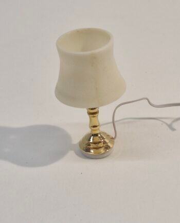 1/12 Dolls House Light    Table Lamp    - Wired     LT102a