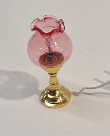1/12 Dolls House Light   Table Lamp    - Wired     LT107a