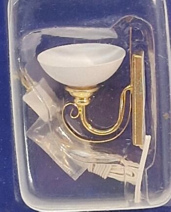 1/12 Dolls House Light  Wall Light          - Wired     LT2081