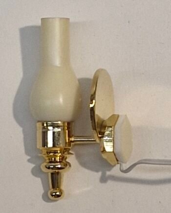 1/12 Dolls House Light   Wall Light       - Wired     LT117a
