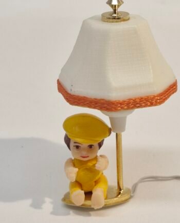 1/12 Dolls House Light  Table  lamp     - Wired   DL01