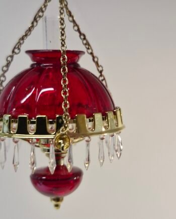 12th scale Dolls House Light  Oil Type Ceiling  Light  Chrysolite    DL37