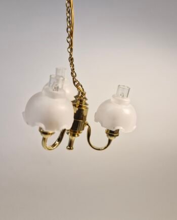 12th scale Dolls House Light 3 Arm Ceiling Light    DL40