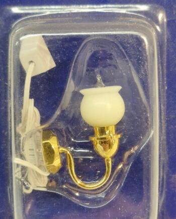 1/12 Dolls House Light   Wall Light       - Wired     LT2041