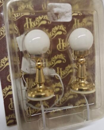 12th scale Dolls House Lights   Pair of Table Lights    DL52