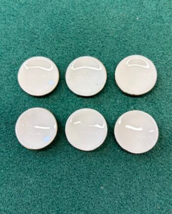 1:12th Scale Dolls House Miniature- 6Pc White Plates, D1761