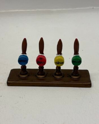 1:12th Scale Dolls House Miniature- Bar Pump Handles, DF639