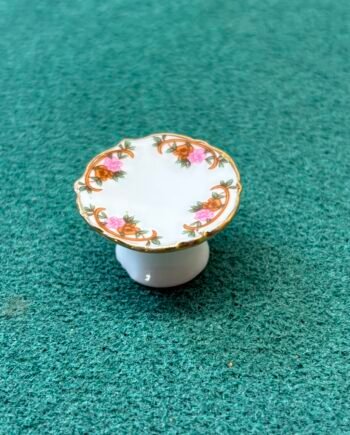 1:12th Scale Dolls House Miniature- Porcelain Cake Stand, D2205